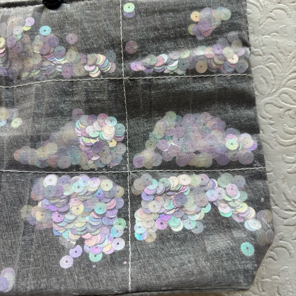 New York Glitz Giorgio Beverly Hills Beaded Mesh Sequin Evening Bag - Picture 4 of 12